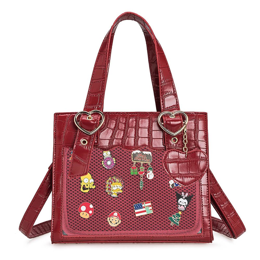Ita Bag Crossbody Purses And Handbags, Kawaii Top Handle Shoulder Bags Pins ;)